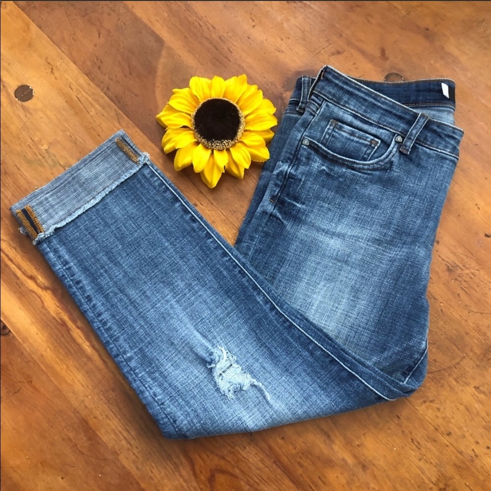 Cropped KUT brand jeans